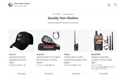 Ham Radio Today - Amazon Store