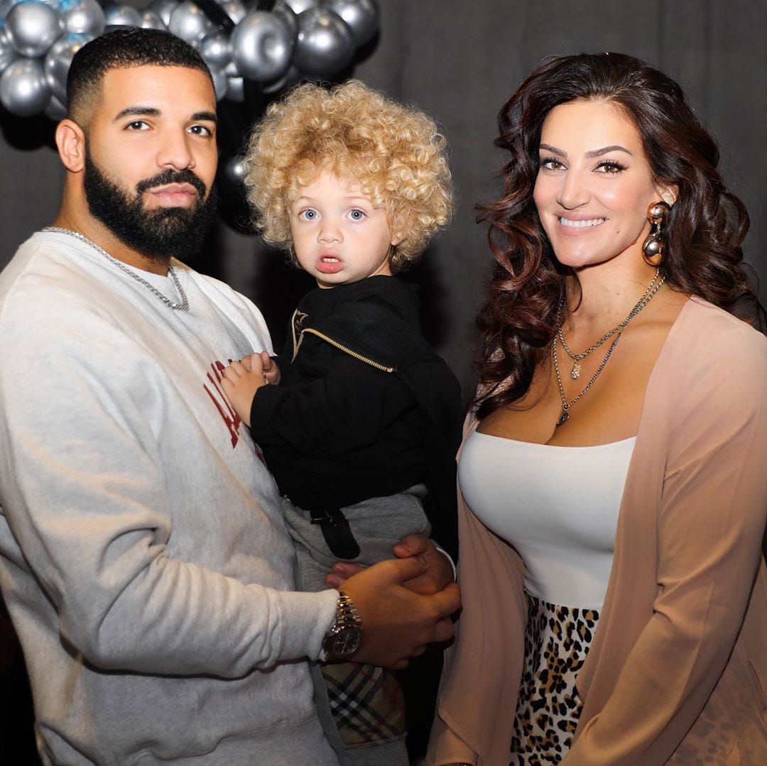 Drake Shares 1st Photos of His, Sophie Brussaux's Son Adonis' Face | Us  Weekly