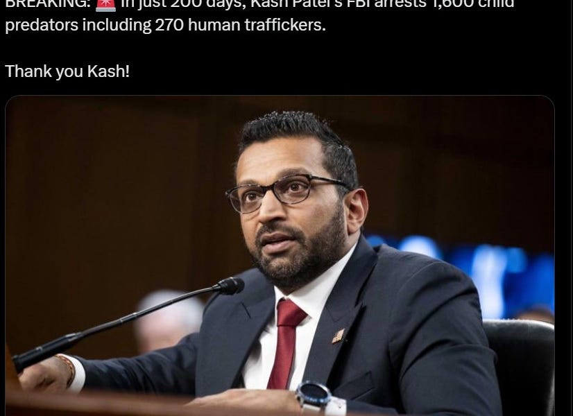 FBI Director Patel Breaks Down the Justice Being Administered Under President Trump&rsquo;s Administration