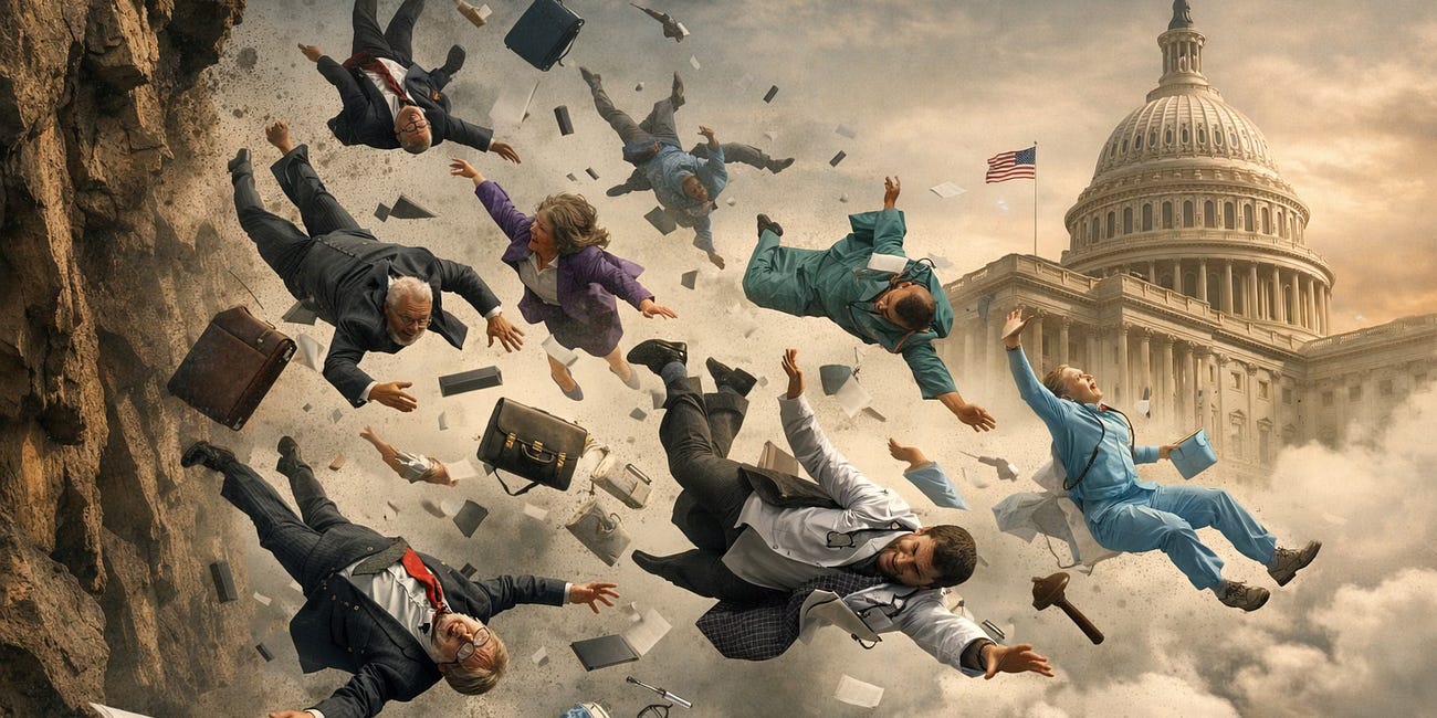 Saturday Report — Why is the GOP Leaping Off the Health-Care cliff?