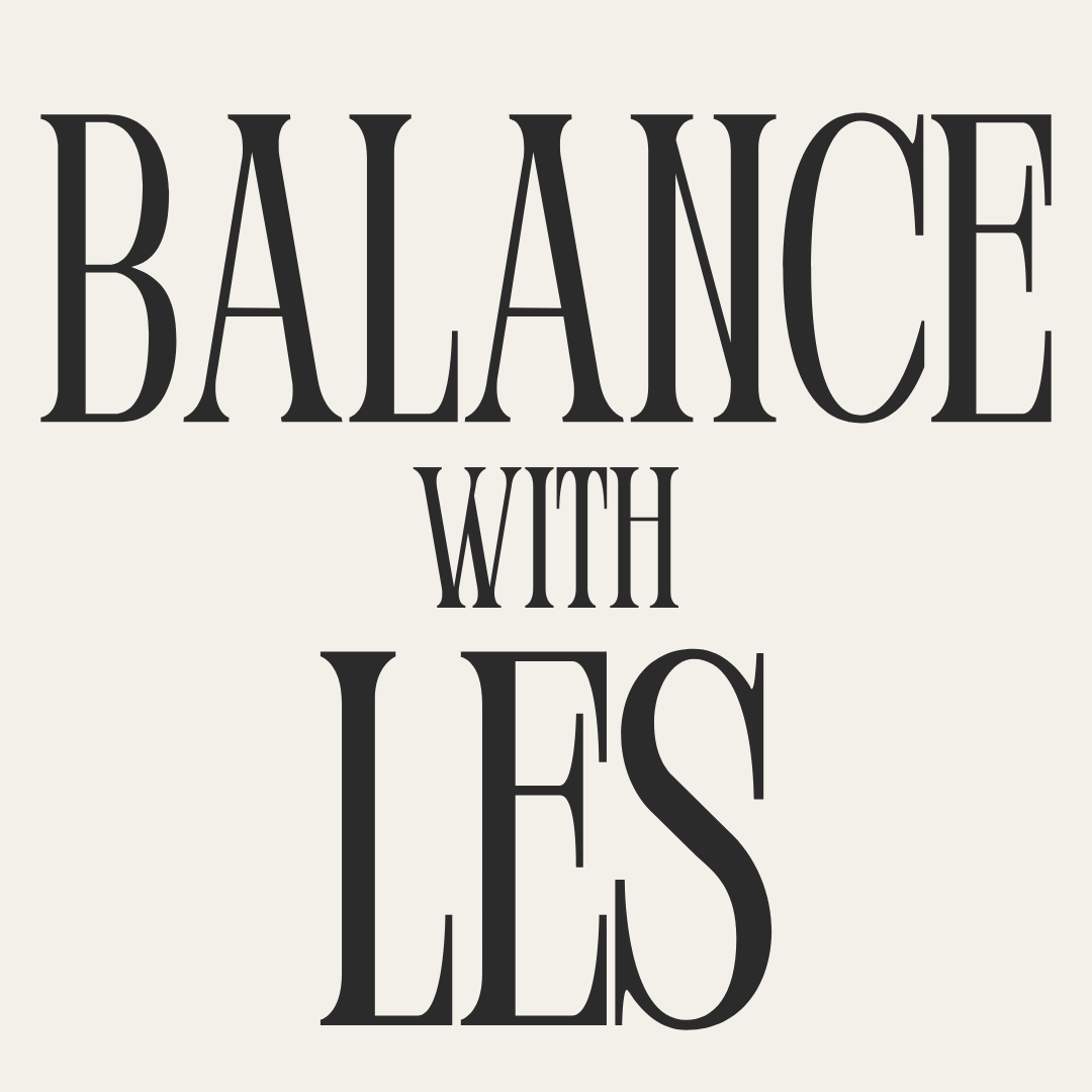 Balance with Les logo