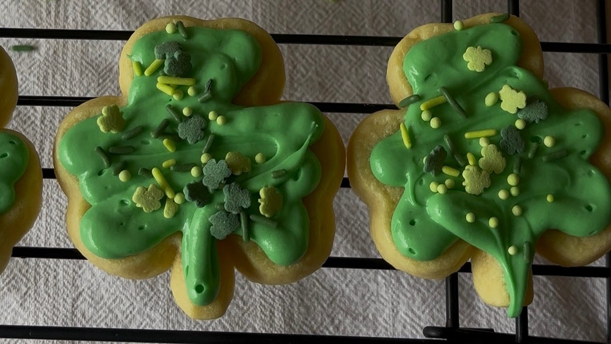 Frosted Cut-Out Sugar Cookies - by Viviane - Baking Magic - Substack