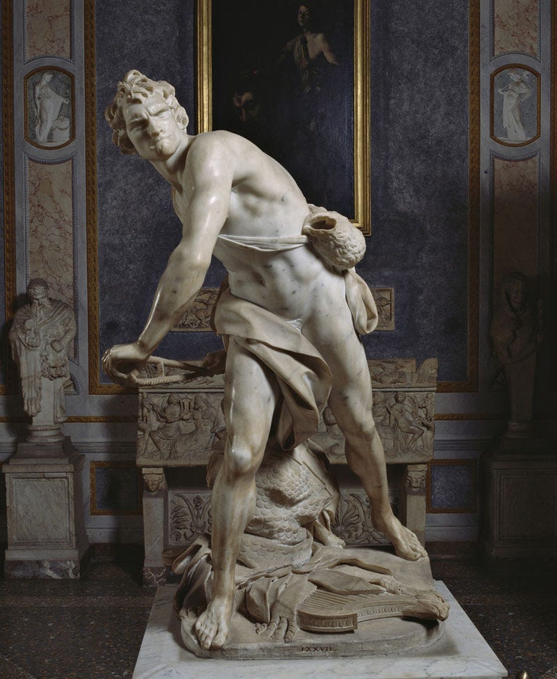 David and Bernini&#39;s mirror - Italian Ways