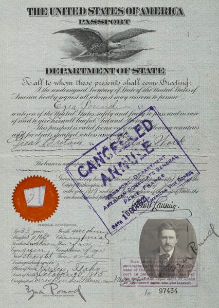 File:Ezra Pound's cancelled U.S. passport