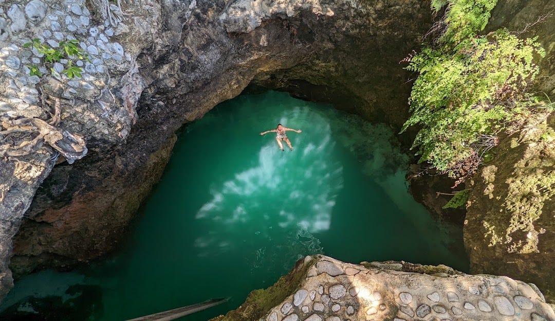 Blue Hole Mineral Spring