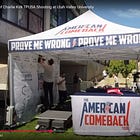 I Repeat, No One Killed Charlie Kirk