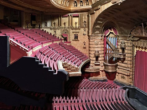 Maquete de sala de cinema