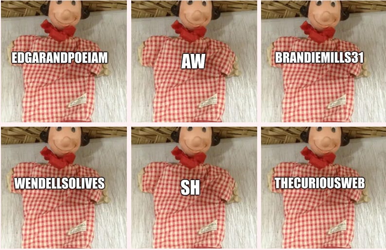 New Telegram Sock Puppet for BrandieMills31 / AW