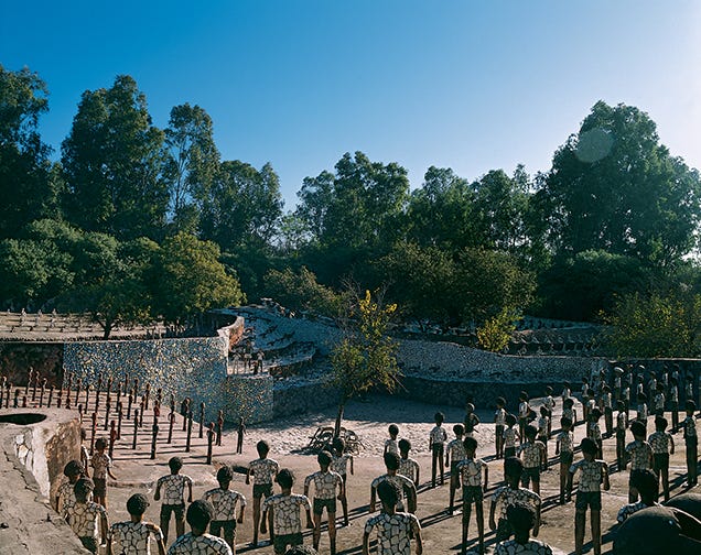Nek Chand, Rock Garden (site view, 1994), Chandigarh, India, 1965–2015. Photo: Maggie Jones Maizels, courtesy of Raw Vision.
