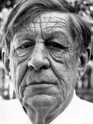WH Auden wonderfully craggy face ! WH Auden wonderfully craggy face !