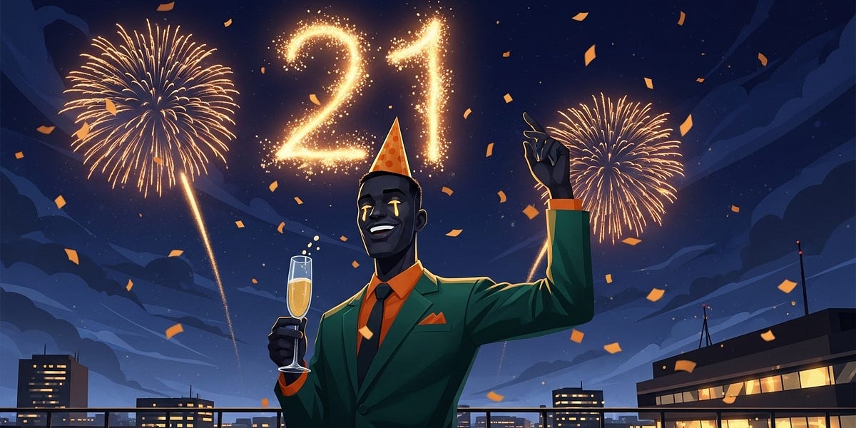 Comments - I’m 21 today. An in-depth review of the past year.