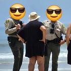 Sheriffs disrupt Skinny Dip Day at Bates Beach