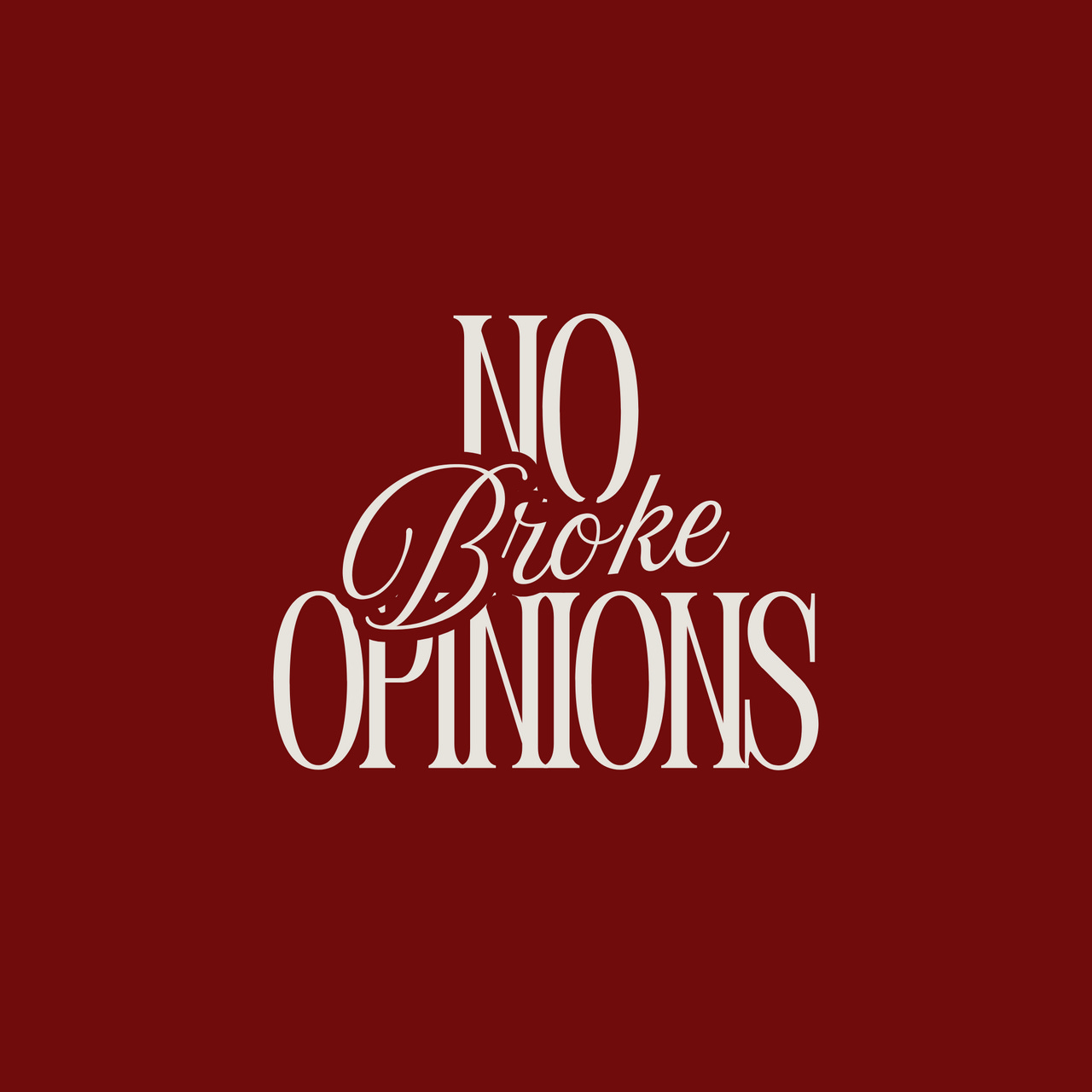 No Broke Opinions logo