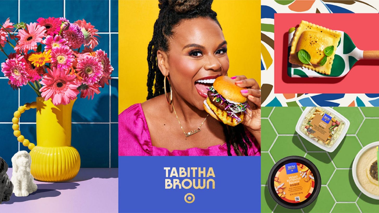 First Look: Tabitha Brown Returns To The Kitchen With Third Target Collection First Look: Tabitha Brown Returns To The Kitchen With Third Target Collection