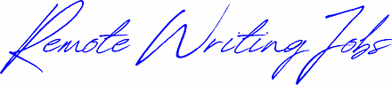 Remote Writing Jobs