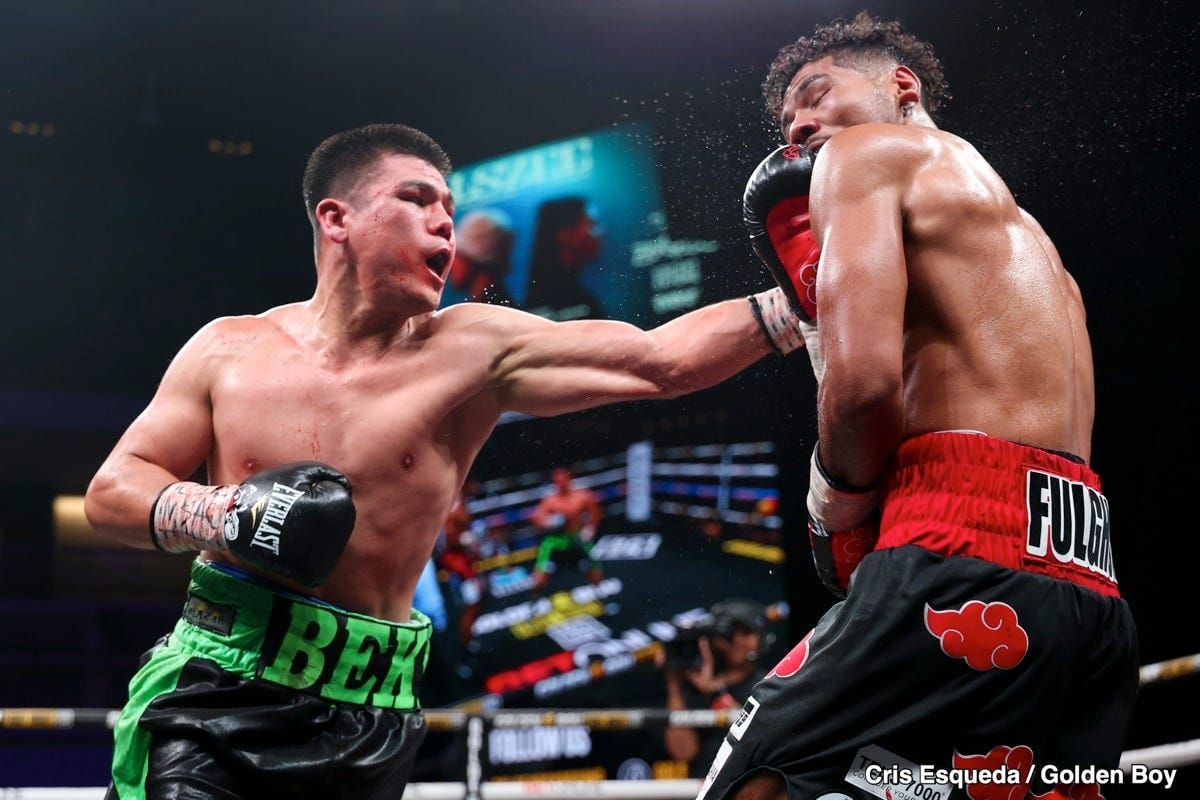 Bek Melikuziev Edges Fulghum in Las Vegas Super Middleweight Clash - Boxing Results