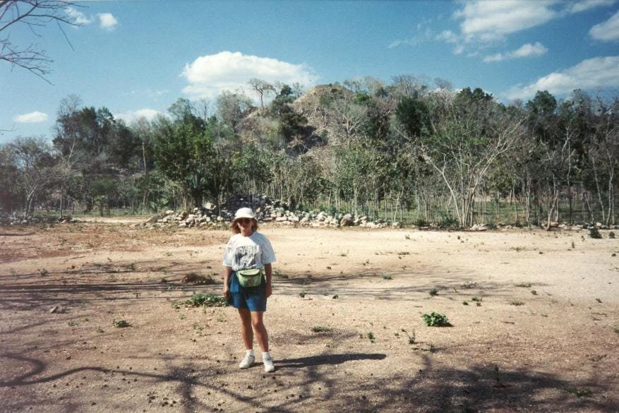 Ek Balam in 1995 Ek Balam in 1995