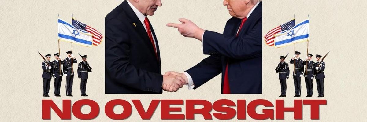 The US wants to end aid to Israel but replace it with something worse