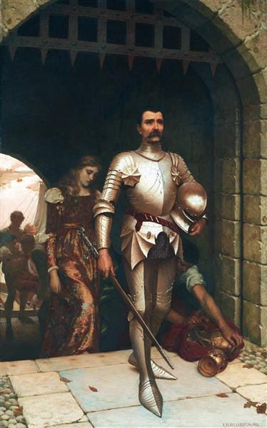 Conquest - Edmund Blair Leighton - WikiArt.org