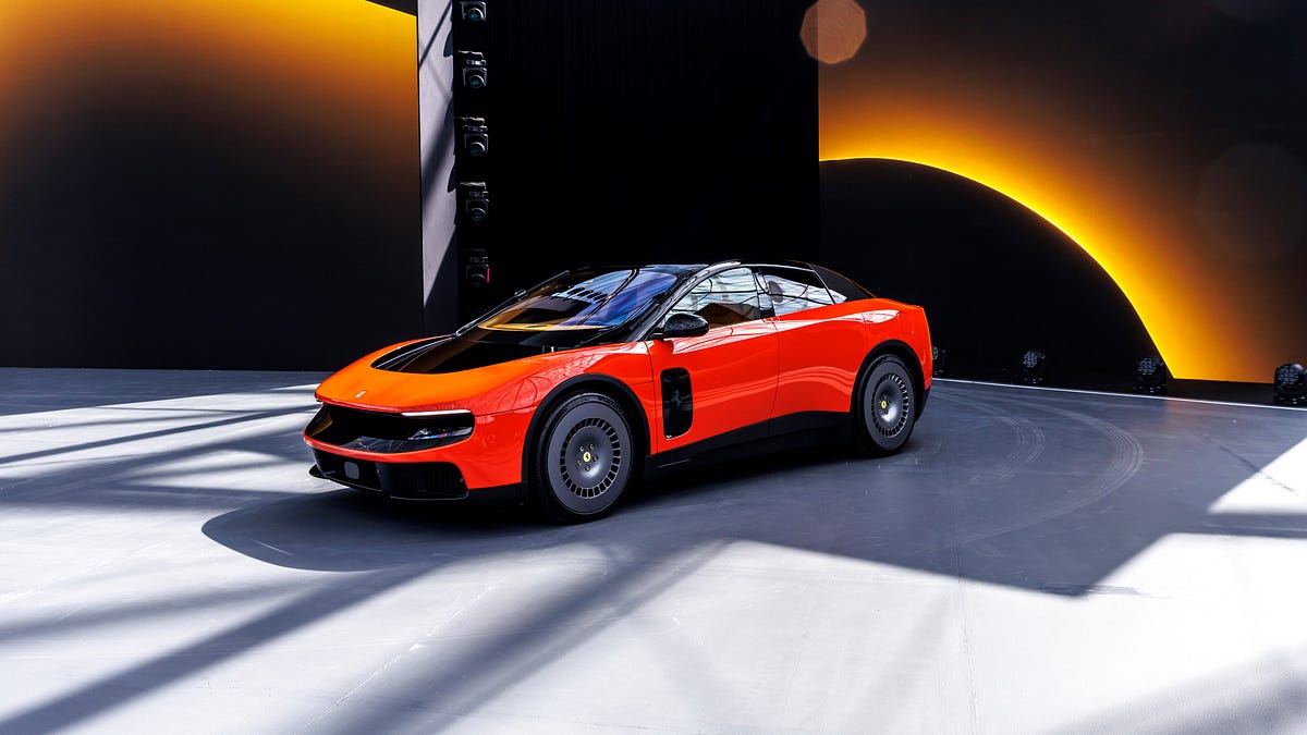 Is the Luce, Ferrari's first EV, its 1965 Newport Folk Festival Moment?