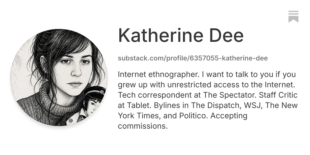Katherine Dee | Substack