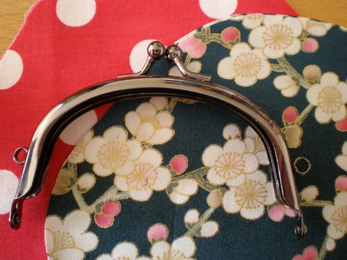 Gunmetal Purse Frame Gunmetal Purse Frame