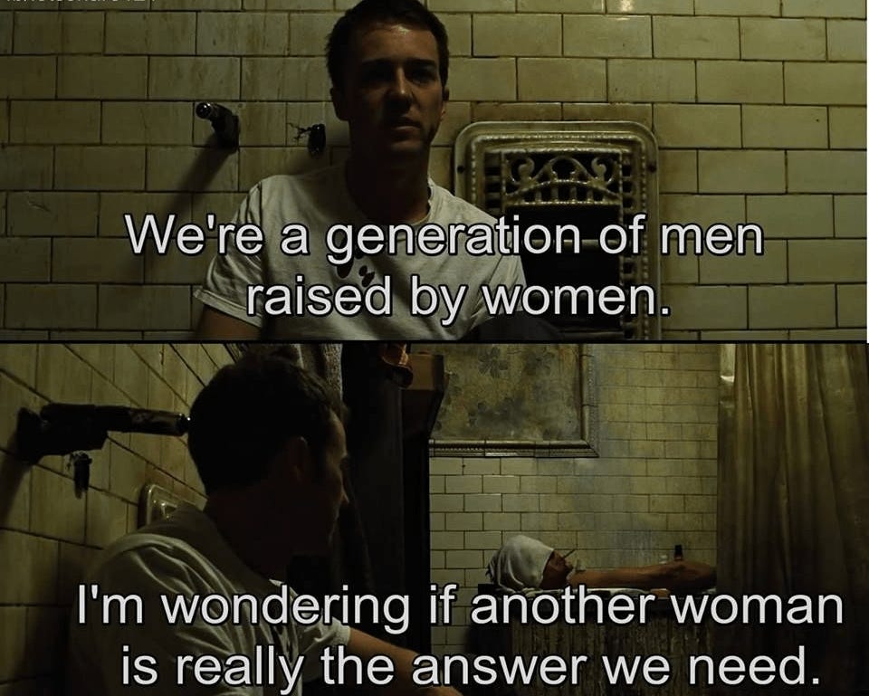 A bit confused about this thing in movie : r/fightclub