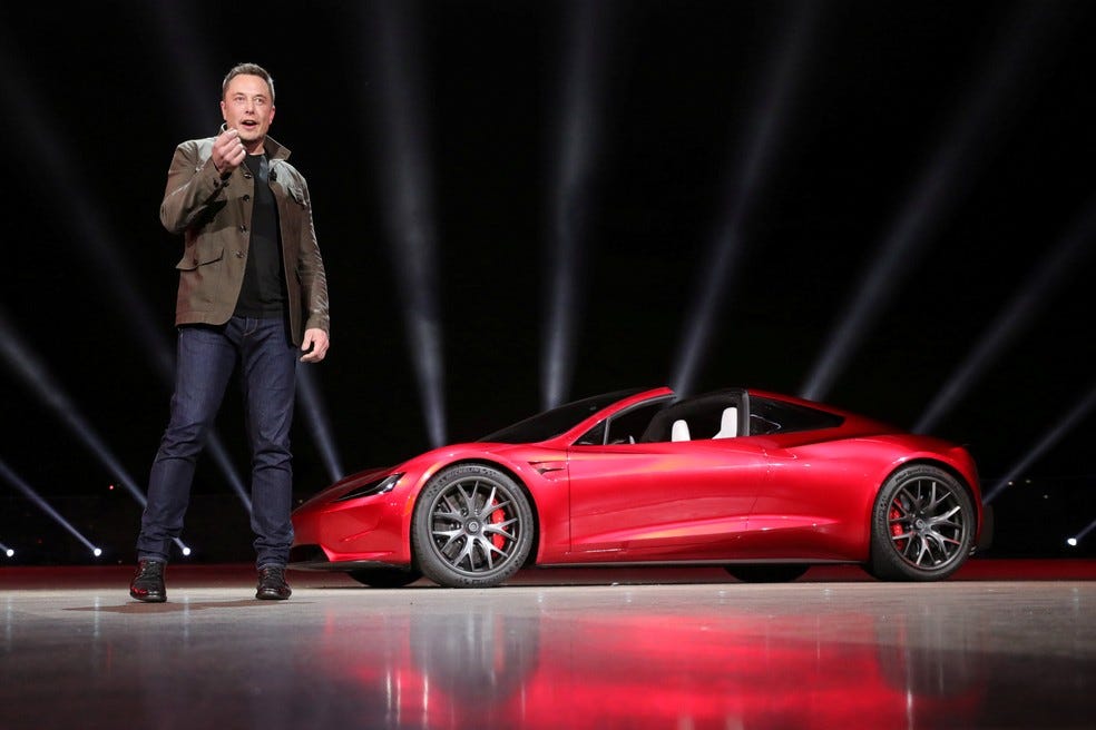 Elon Musk vendeu mais ações da Tesla — Foto: Tesla/Handout via REUTERS