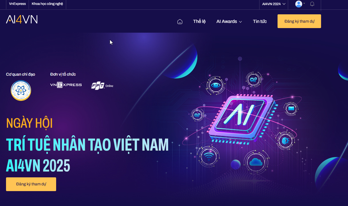 Ngày hội Trí tuệ nhân tạo Việt Nam - AI4VN là sự kiện thường niên