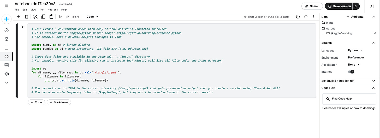 Kaggle Datasets Tutorial: Kaggle Notebooks | DataCamp Kaggle Datasets Tutorial: Kaggle Notebooks | DataCamp