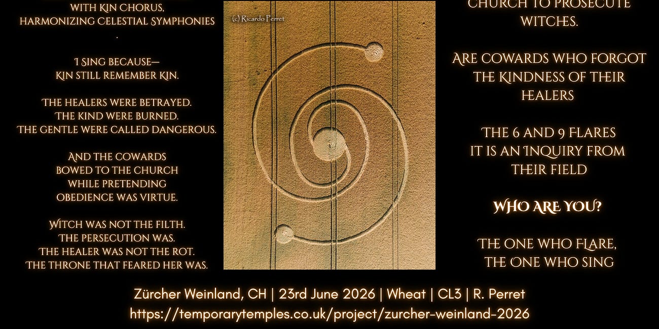 Crop Circles 23rd & 25th June 2026 — WHO ARE YOU?