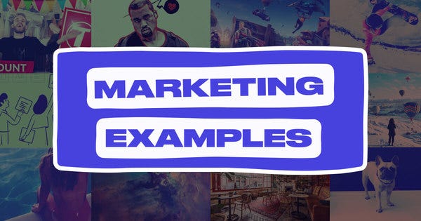 Marketing Examples Marketing Examples