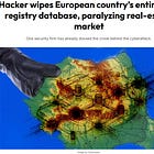 Cybernews.com reports: Romania Land Registry Database Hacked & Erased