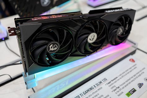 MSI Gaming X Slim GPU