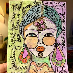 Reclaim yourself one drawing at a time- week 2 art heals and empowers 28 days of self love 