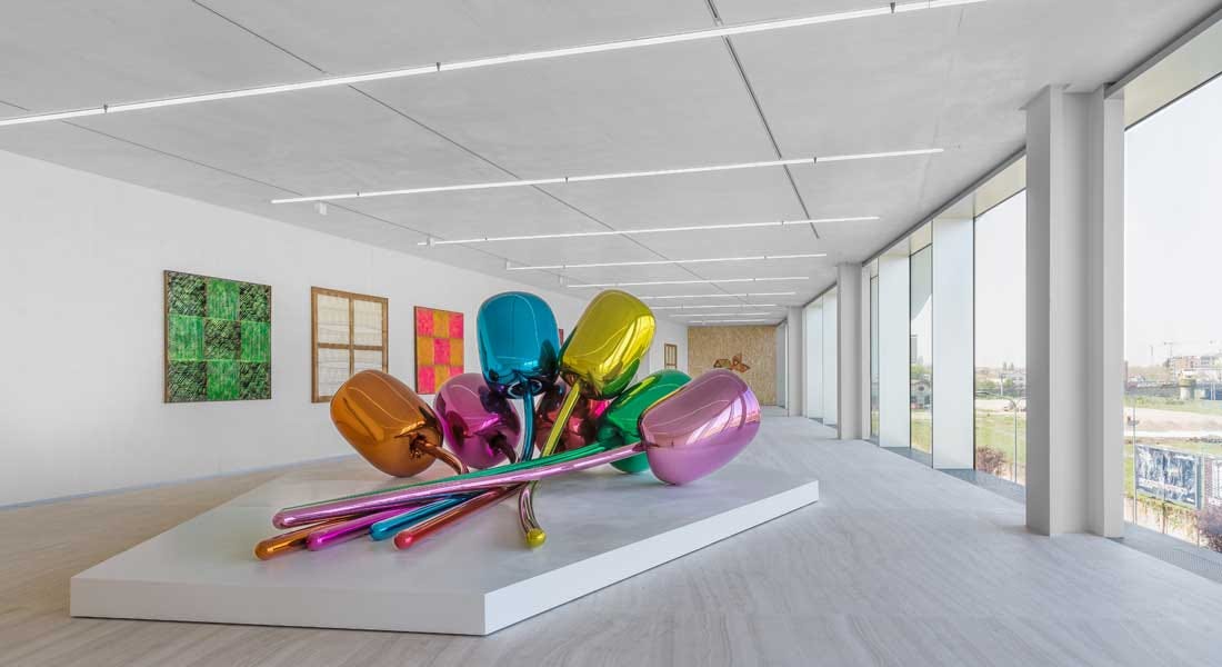 L'exposition dans la Torre de la Fondazione Prada