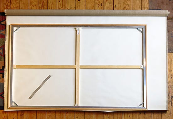 6 foot by 5 foot stretchers using the Best Pro-Bar System