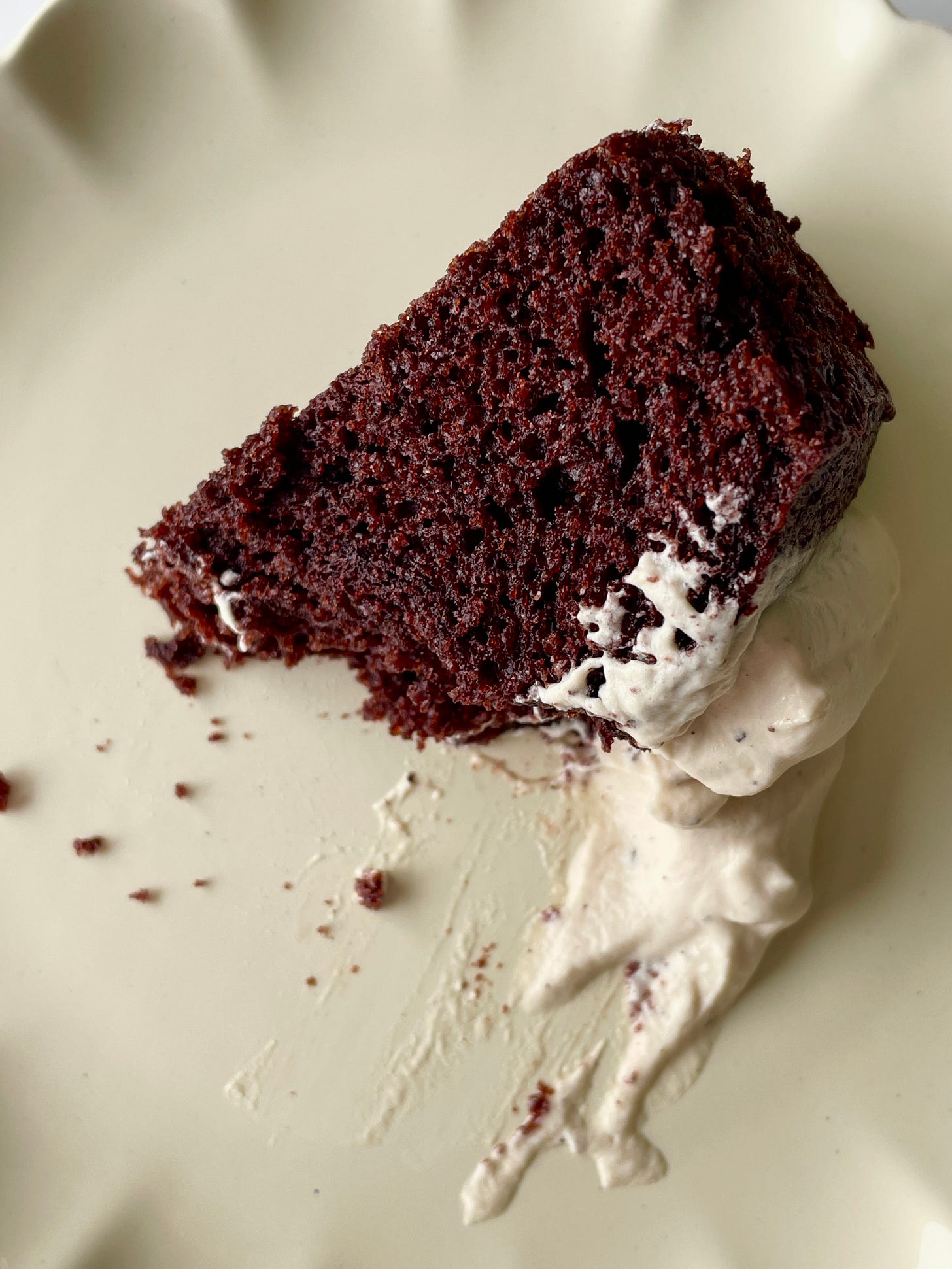 Earl Grey Chocolate Cake with Whipped Earl Grey Cream