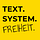 Text. System. Freiheit.