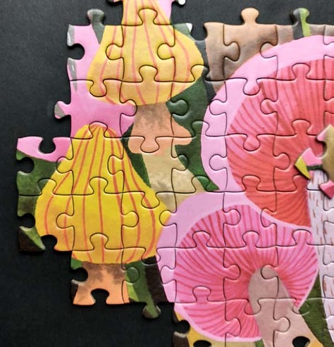 Genuine Fred Mushroom Toomuchery Jigsaw Puzzle