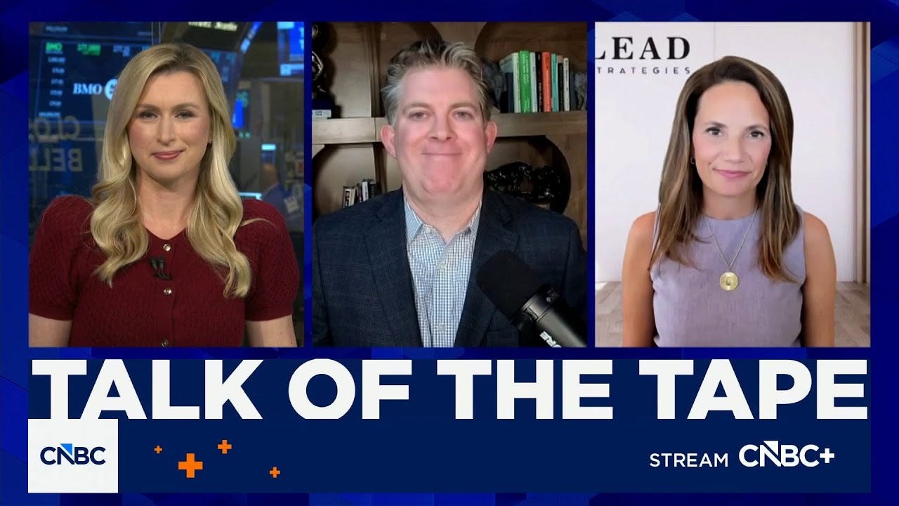 "That gets us to probably close to 8000 on the S&P": Talk of the Tape on year end "That gets us to probably close to 8000 on the S&P": Talk of the Tape on year end