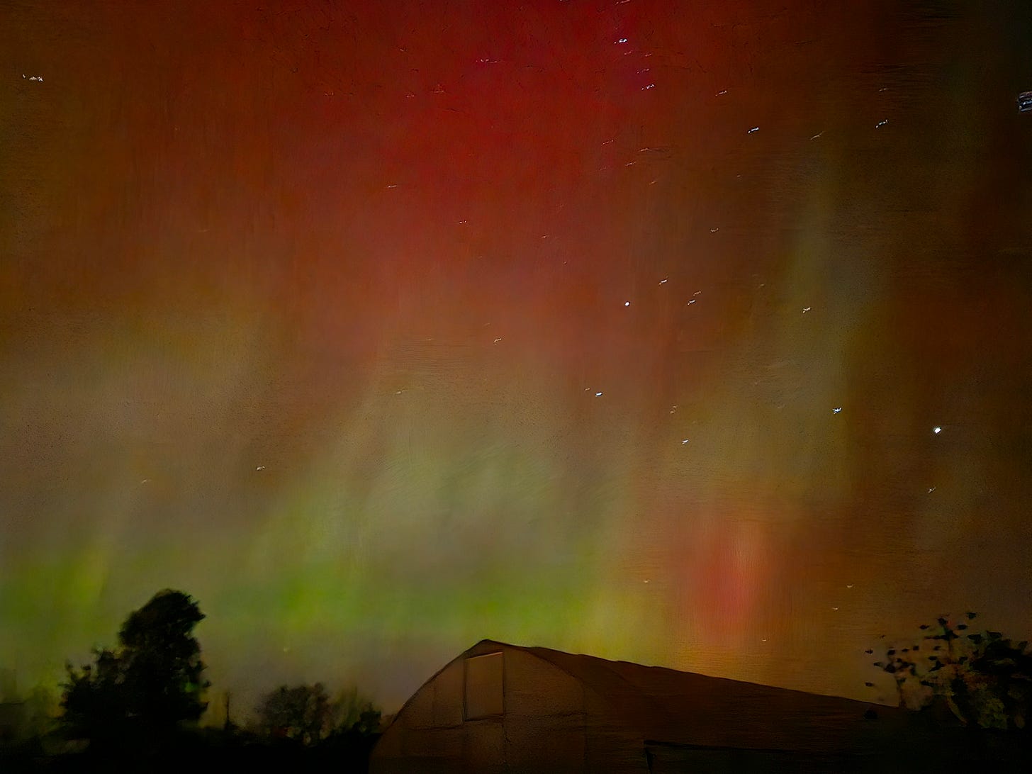 Aurora borealis over Valhalla at GFF