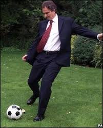 UK | UK Politics | Blair football 'myth ... UK | UK Politics | Blair football 'myth ...