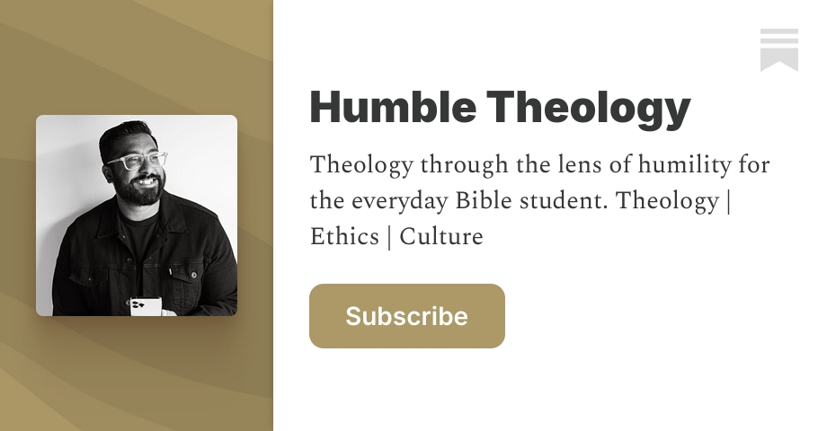 Humble Theology | Joel Muddamalle, PhD | Substack