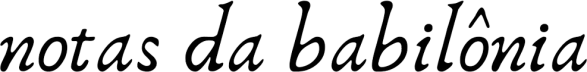 notas da babilônia