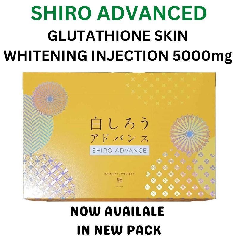 shiro advance glutathione Unveiling the Benefits of Shiro Advanced Glutathione 5000mg Whitening Injection