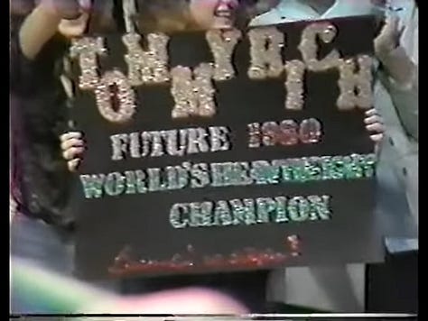 Tommy Rich, Fan Sign, Austin Idol, Harley Race, Mr. Wrestling II, Kevin Sullivan and Tony Atlas, Ivan Koloff and Alexis Smirnoff with Rock Hunter, Leroy Brown, Dusty Rhodes