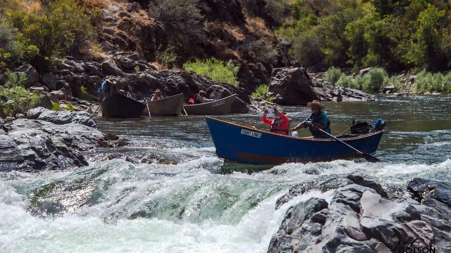 Middle Fork Rapids on Idaho's Salmon River, a flyfishing wilderness adventure.