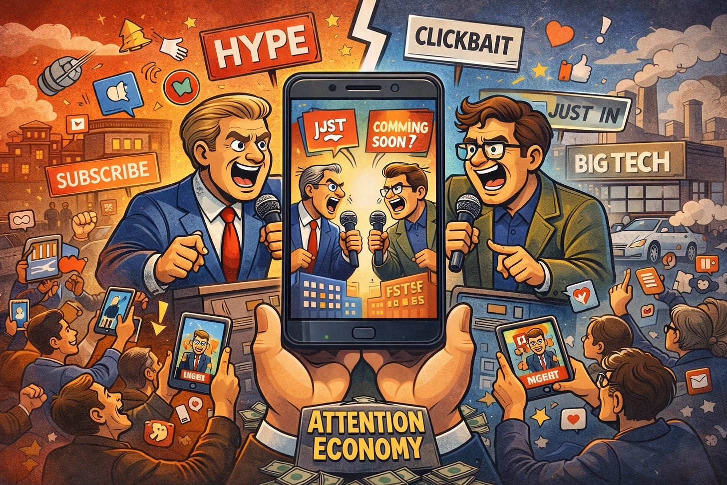 The Attention Economy’s Final Form: When Politics Becomes Content