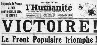 The Front Populaire and the making of the French Communist Party  (1920–1962) | International Socialist Review